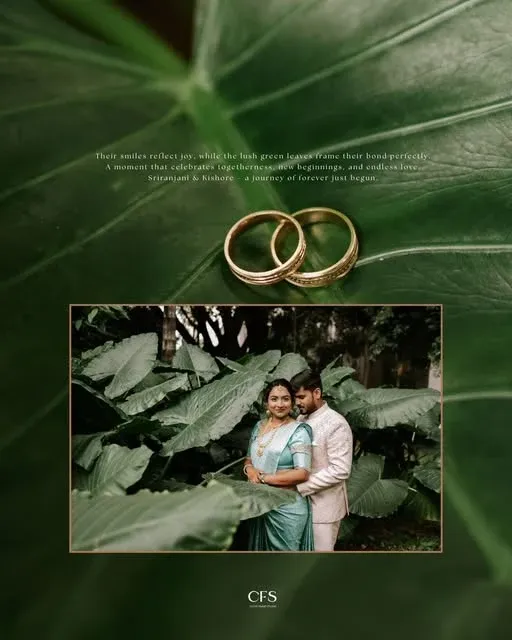 Wedding rings and a couple's portrait — Classic Frames Studios